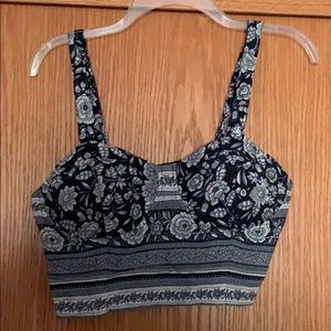 Floral Crop top